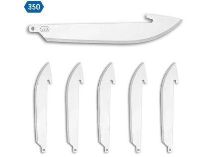 Náhradní čepele Outdoor Edge 3.5" Drop-Point Blade Pack- 6 ks