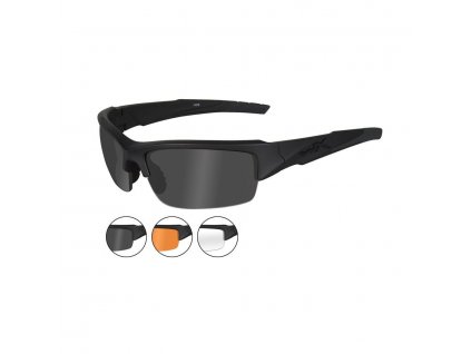 Sportovní brýle WILEY X VALOR Smoke Grey + Clear + Light Rust (5)