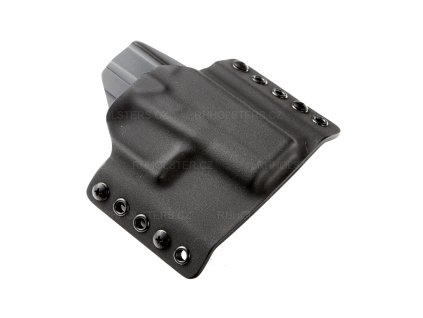 Vnější pouzdro RH Holsters .011 OWB Glock 43X rail, pravé, poloviční sweatguard, p (5)