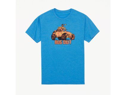 Big Time Bugout Tee Royal Heather Front Square