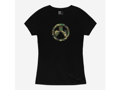 Dámské tričko Magpul® Women's Woodland Camo Icon Blend T Shirt (1)