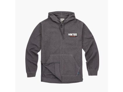 Mikina Viktos Gunvent Hoodie Stickup Dark Grey Heather (5)