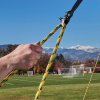 Upínací karabina s lanem Nite Ize CamJam™ Ring™ Rope Tightener + Webbing Sling