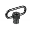 UTG Poutko na popruh zbraně  Standard Duty Push Button QD Sling Swivel  1.25"