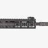 mag583 blk magpul m lok aluminum rail 9 slots 02