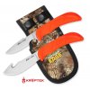Sada nožů Outdoor Edge WildPair SkinnerCaper Combo Orange (2)