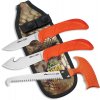 Sada nožů Outdoor Edge WildGuide SkinnerCaperSaw Combo Orange (2)