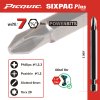 PICQUIC šroubovák s výměnnými bity SIXPAC Plus