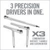 92256 multifunkcni puskarska sada real avid x3 driver s bity a nuts 52 dilu