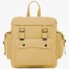 Plátěný batoh s kapsami 18 l Highlander Large Webbing Backpack černý