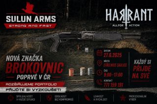 Přijďte si vyzkoušet naše nové brokovnice a rozšířené portfolio zbraní od @sulun_arms . K dispozici budou také již dobře...