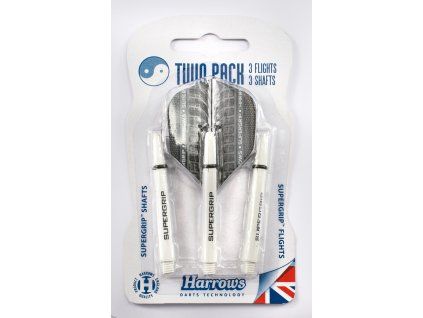 Twin Pack white medium