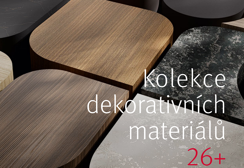 EGGER nová kolekce dekorativních materiálů 26+