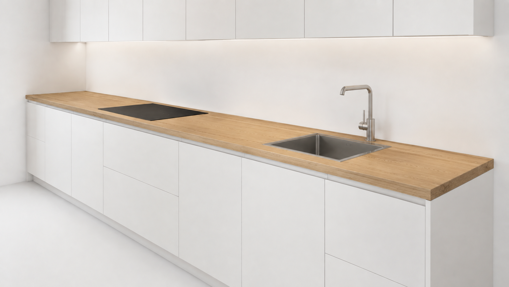 Schéma rovné pracovní desky