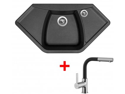 Akční set Sinks NAIKY 980 Metalblack + baterie ENIGMA S GR  + Sinks čistící pasta