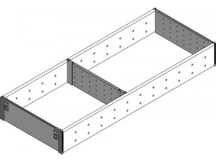 BLUM ZSI.450FI2N Orga Line rozdělovník 450 nerez