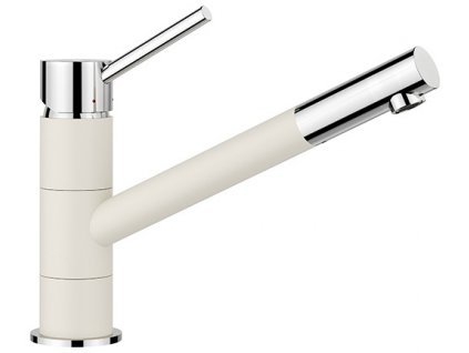 Kuchyňská baterie Blanco KANO bílá soft/chrom