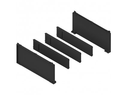 Blum ZC7B0200S Ambia-line souprava na láhve pro LBX/MVX karbon černá