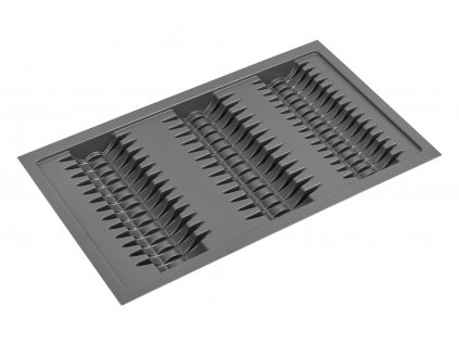 Plastový držák na talíře 490x840 mm antracit