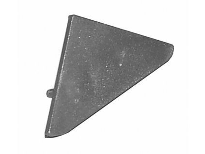 koncovka k liste l20 tmave seda