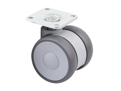 Kolečko Linea 50 mm otočné tmavě šedá