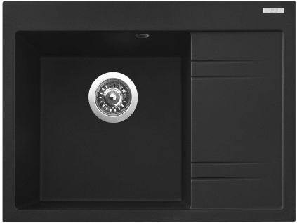 Granitový dřez Sinks RIM 650 L Metalblack