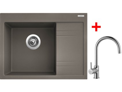 Akční set Sinks RIM 650 L Truffle + baterie VITALIA