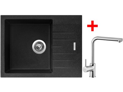 Akční set Sinks PERFECTO 650 Granblack + baterie ELKA
