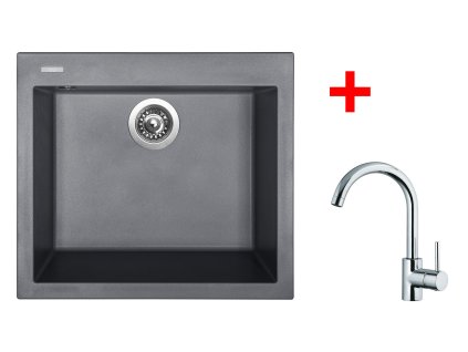 Akční set Sinks CUBE 560 Nanogrey + baterie MIX 35