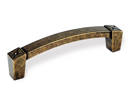 Nábytková úchytka ALBINA staromosaz