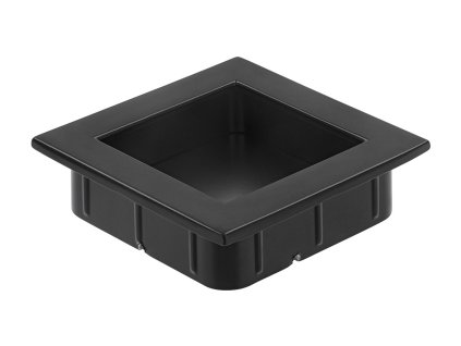 Zápustná úchytka REBI černá