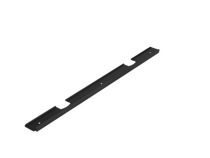 lista spojovaci rohova cerna matna 38 mm