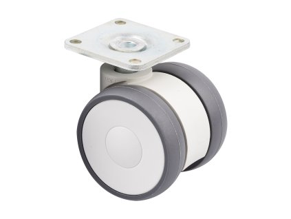 kolecko linea 50 mm otocne svetle seda