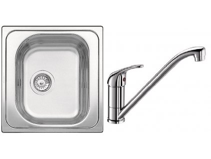 Kuchyňský set Blanco nerez dřez TIPO 45 C + baterie DARAS