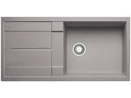 Kuchyňský granitový dřez Blanco METRA XL 6 S aluminium + Čistící prostředek BLANCO ANTIKALK 30 ml