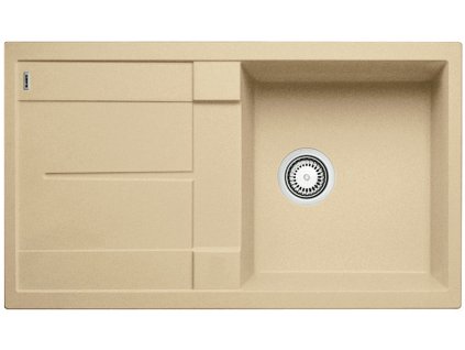 Kuchyňský granitový dřez Blanco METRA 5 S béžová champagne + Vůně do bytu Areon 85ml