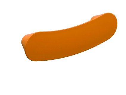 Nábytková dětská úchytka Kimba oranžová