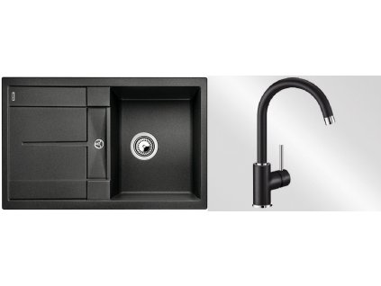 Kuchyňský set Blanco dřez METRA 45 S antracit + baterie Mida + Čistící pasta Franke Twister 125ml