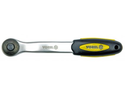 Ráčna 3/8" 200 mm vyhnutá CrV 72 zubů