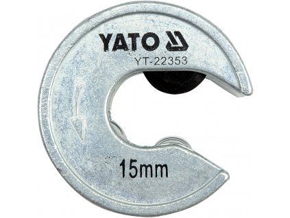 Řezač trubek 15 mm PVC, Al, Cu