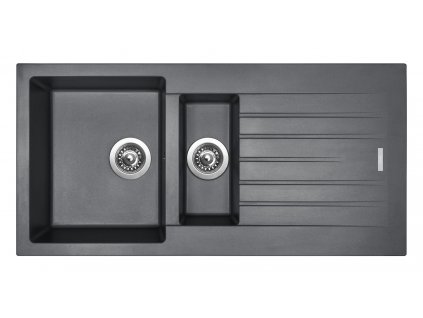 Granitový dřez Sinks PERFECTO 1000.1 Titanium  + Sinks čistící pasta