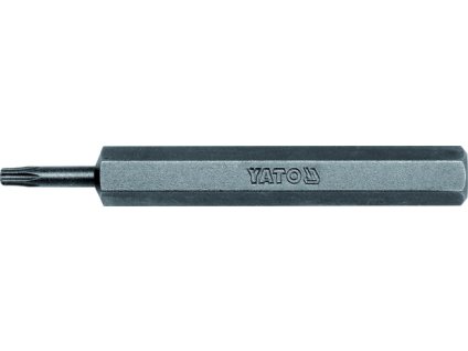 Bit TORX s otvorem 8 mm T10 x 70 mm 20 ks