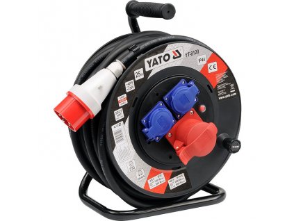 Prodlužovací kabel třífázový na bubnu 25m + Vůně do bytu Areon 85ml