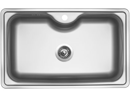 Nerezový dřez Sinks BIGGER 800 V matný  + Sinks čistící pasta