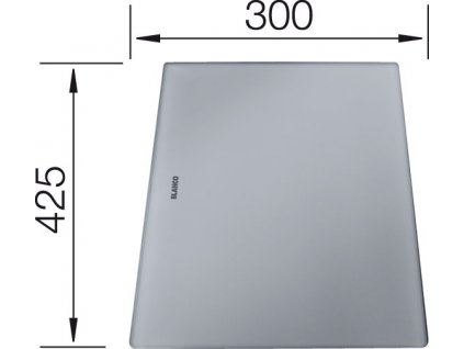 Krájecí deska DIVON sklo 42,5 x 30 cm