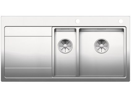 Blanco DIVON II 6 S-IF InFino Nerez hedvábný lesk dřez vpravo s excentrem  + Vůně do bytu Areon 85ml