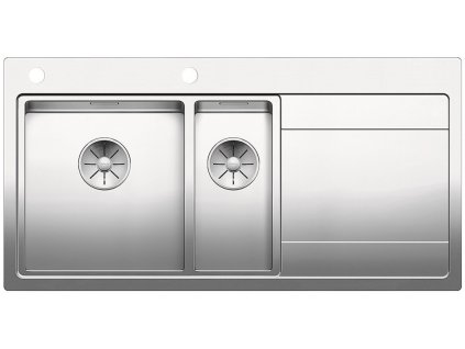 Blanco DIVON II 6 S-IF InFino Nerez hedvábný lesk dřez vlevo s excentrem  + Vůně do bytu Areon 85ml