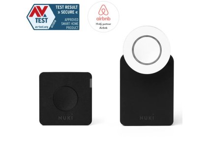 Elektronický zámek NUKI Smart Lock + Bridge - Combo + Vůně do bytu Areon 85ml