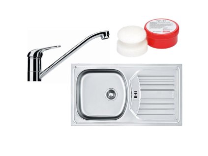 Kuchyňský set Franke N48 (dřez ETN 614 NOVA 3 1/2" + baterie FB 250 + Twister)