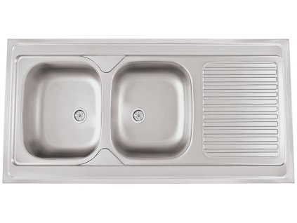 Kuchyňský nerezový dřez Sinks CLP-A 1200 DUO M matný